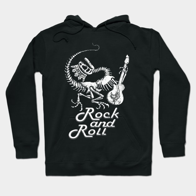 Old time Rock n Roll Hoodie by FallingStar